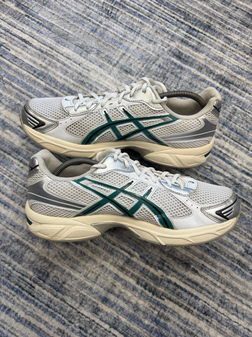 ASICS GEL-1130 Mens White Green Trainers Size UK 10