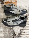 Valentino Garavani Rockrunner Trainers EU41.5 UK7.5 - Grey & Black
