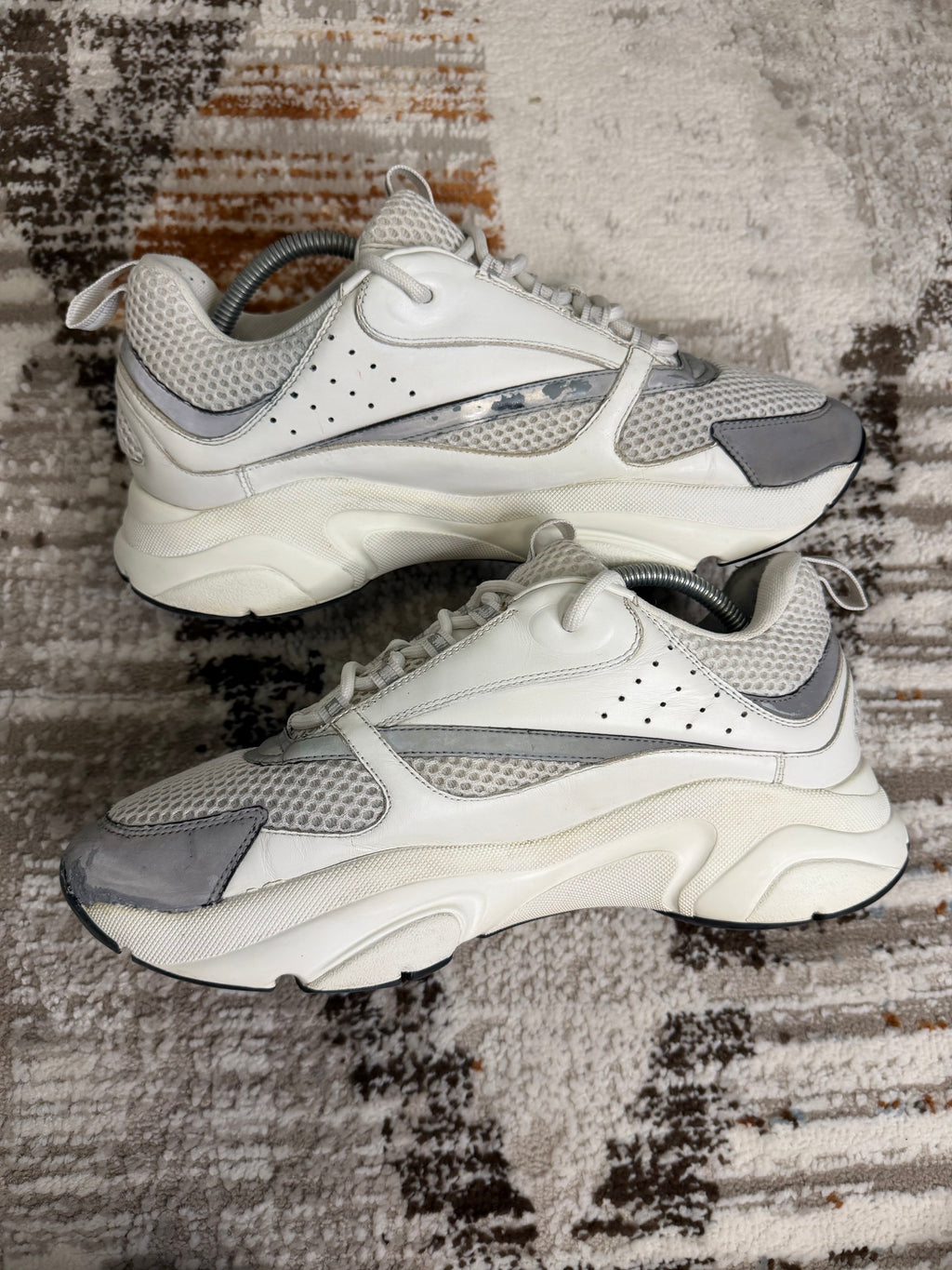 Dior B22 Trainers EU44 UK10 - Triple White - Budget Pair with Damage