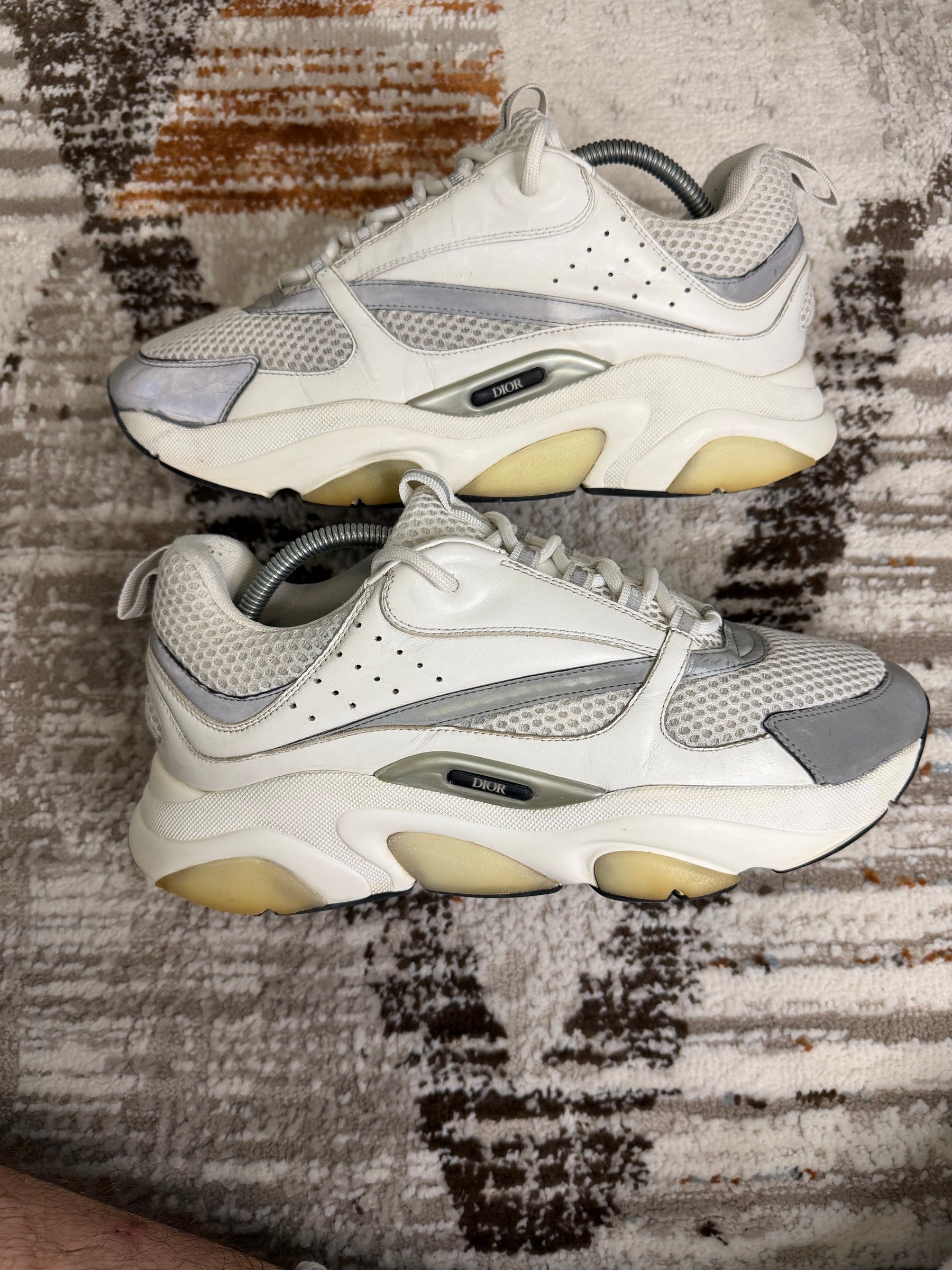 Dior B22 Trainers EU44 UK10 - Triple White - Budget Pair with Damage