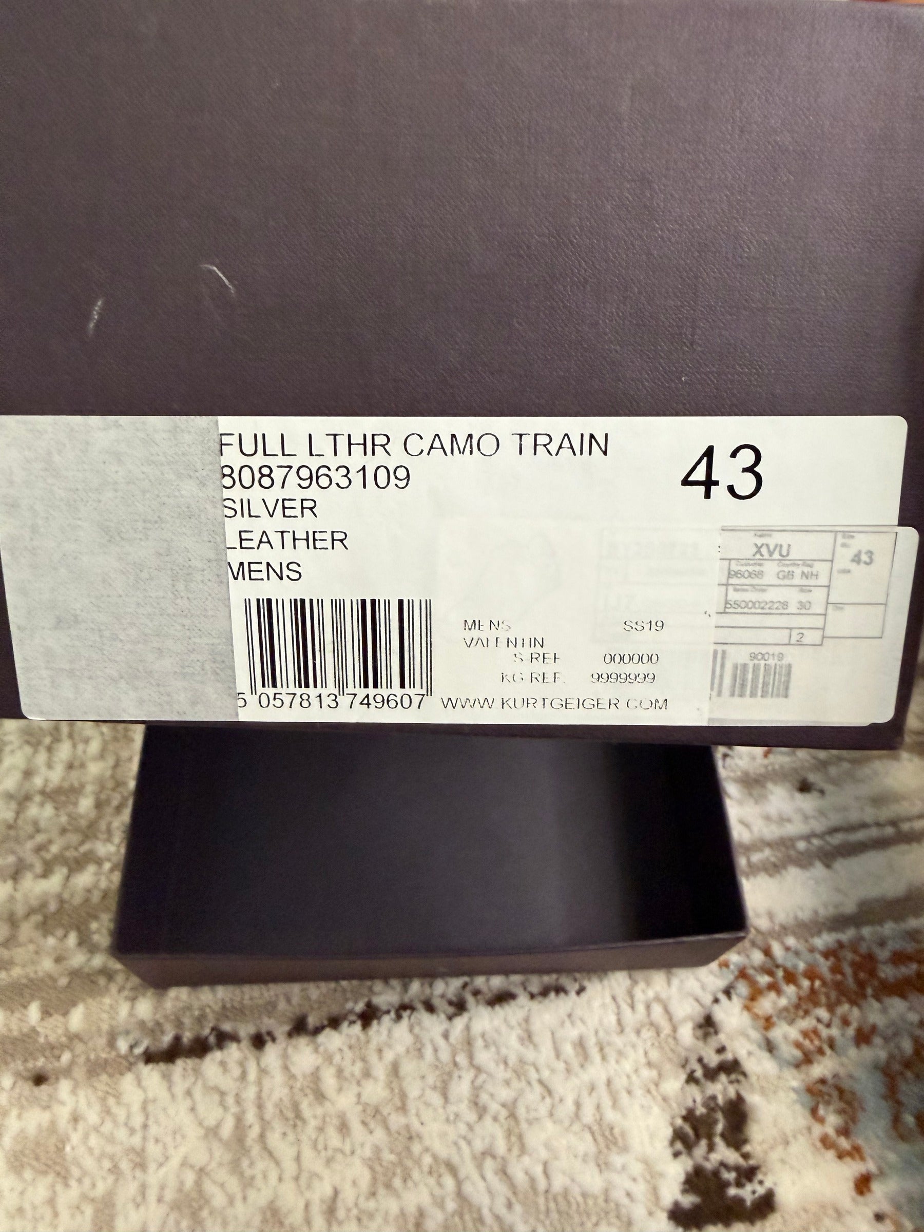 Valentino Garavani Rockrunner Trainers EU42.5 UK8.5 - Grey - Full Set