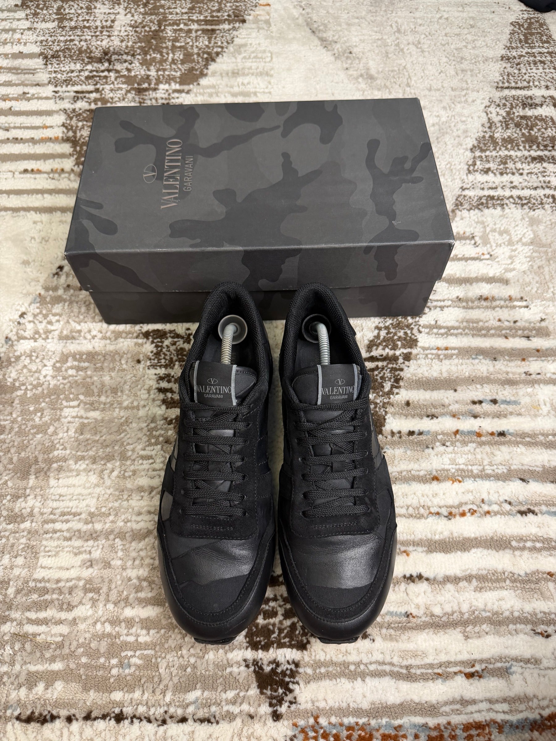 Valentino Garavani Rockrunner Trainers EU43.5 UK9.5 - Black - Full Set