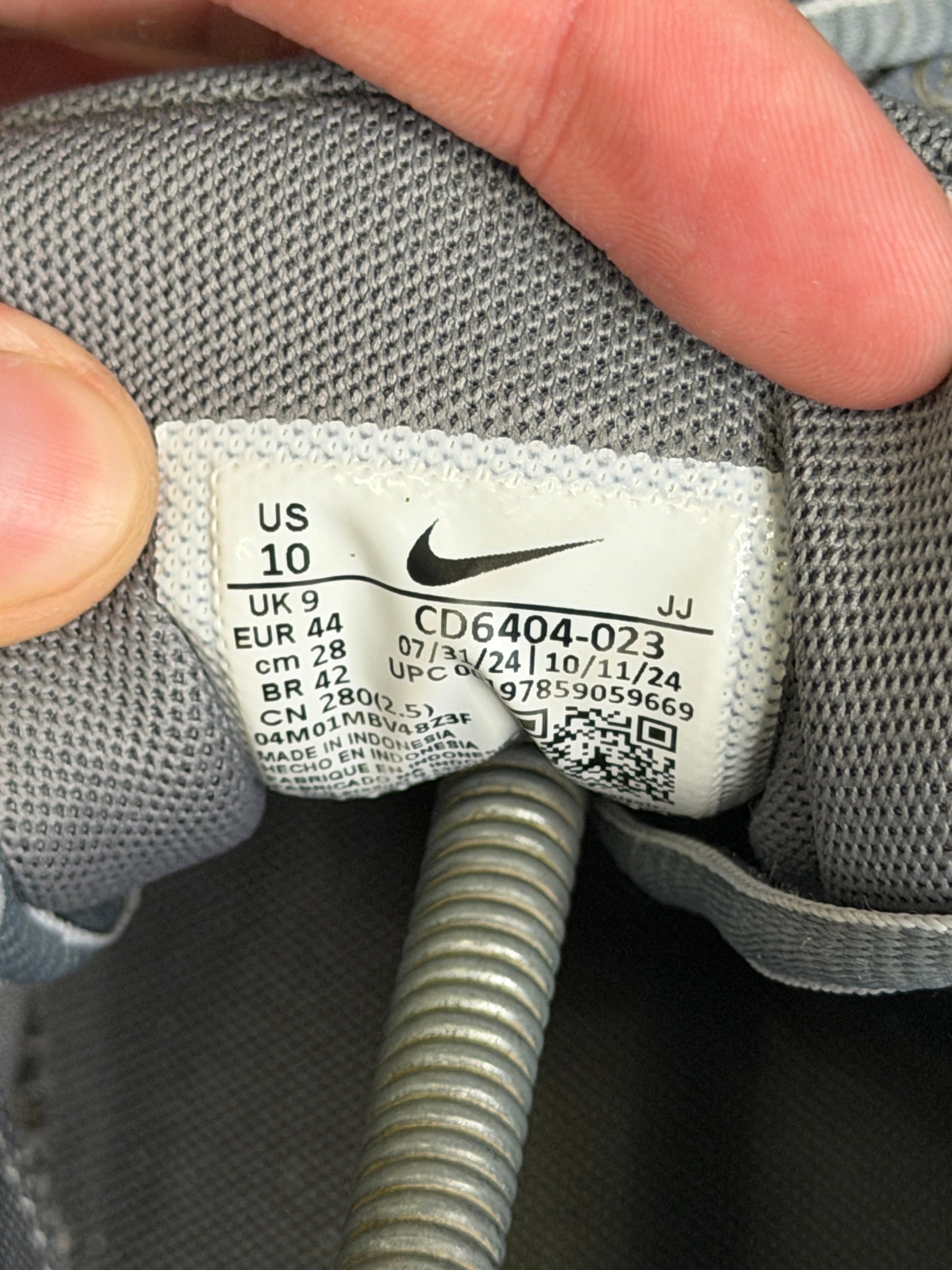 Nike P-6000 Trainers UK9 - Cool Grey