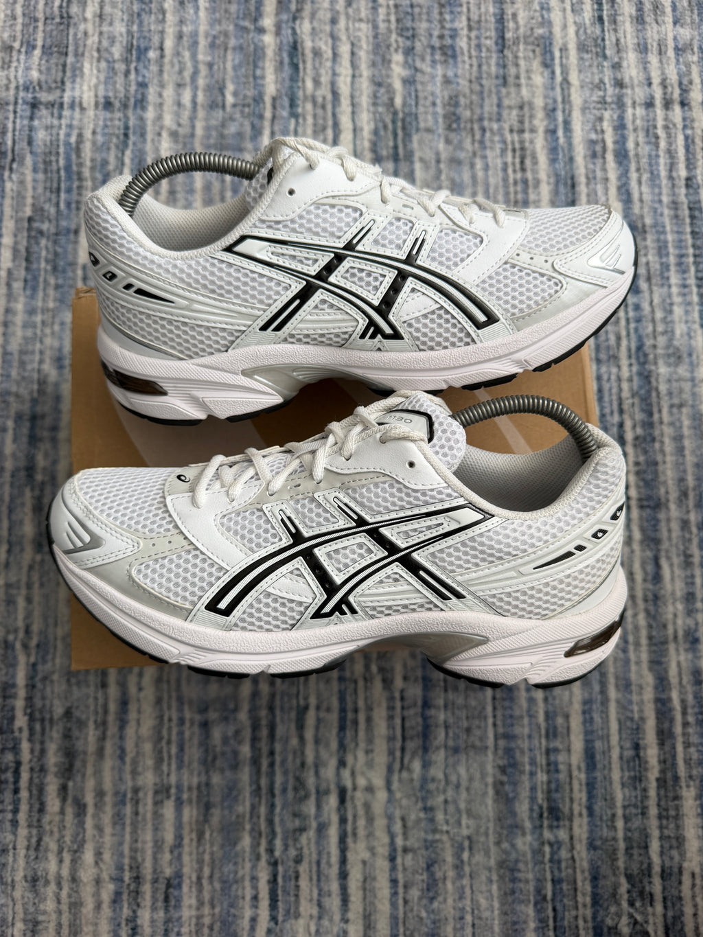 ASICS GEL-1130 White Trainers UK 7.5 With Box