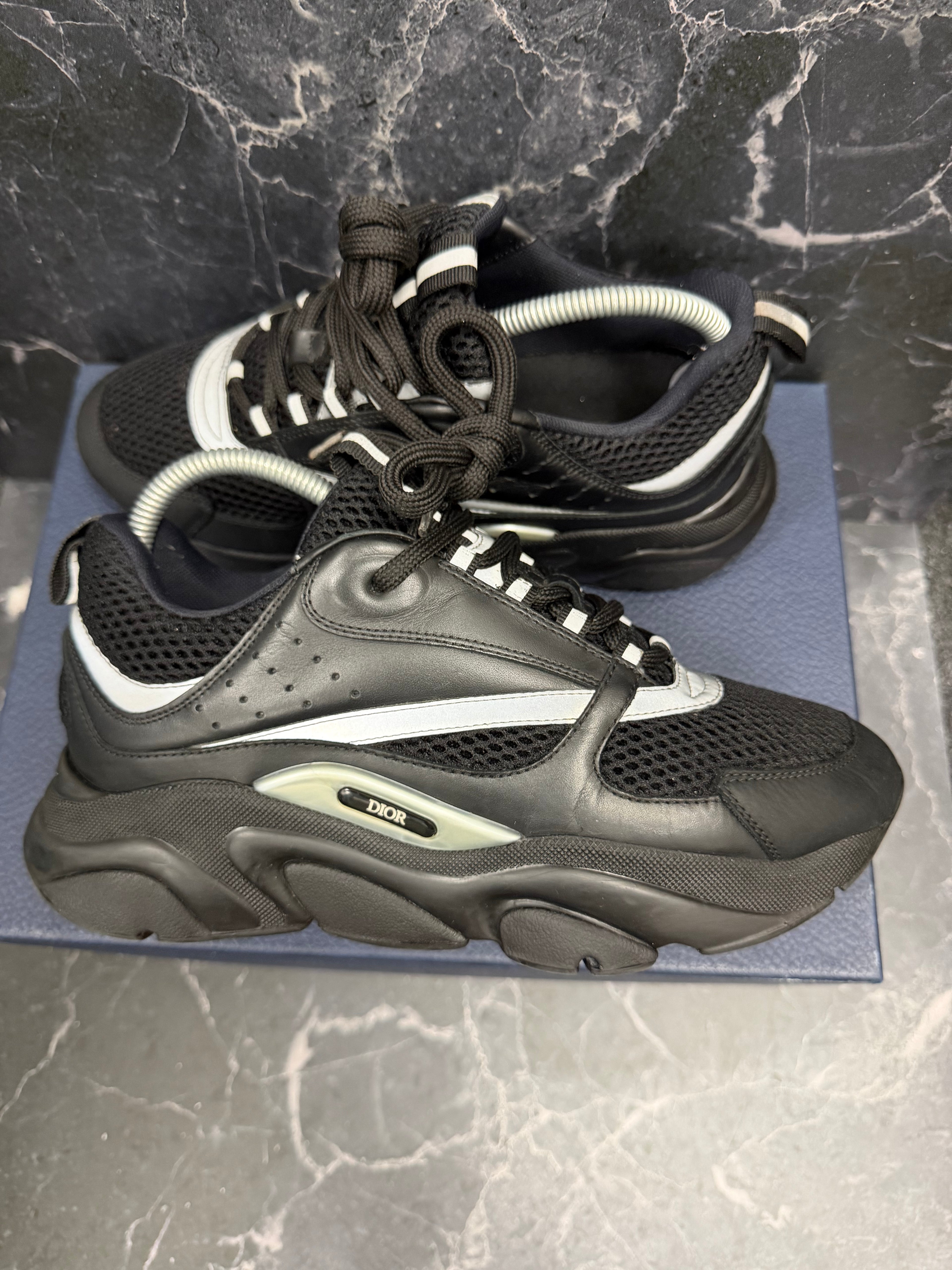 Dior B22 Sneakers – Black | EU 40 | Original Box Included | Excellent Used Condition