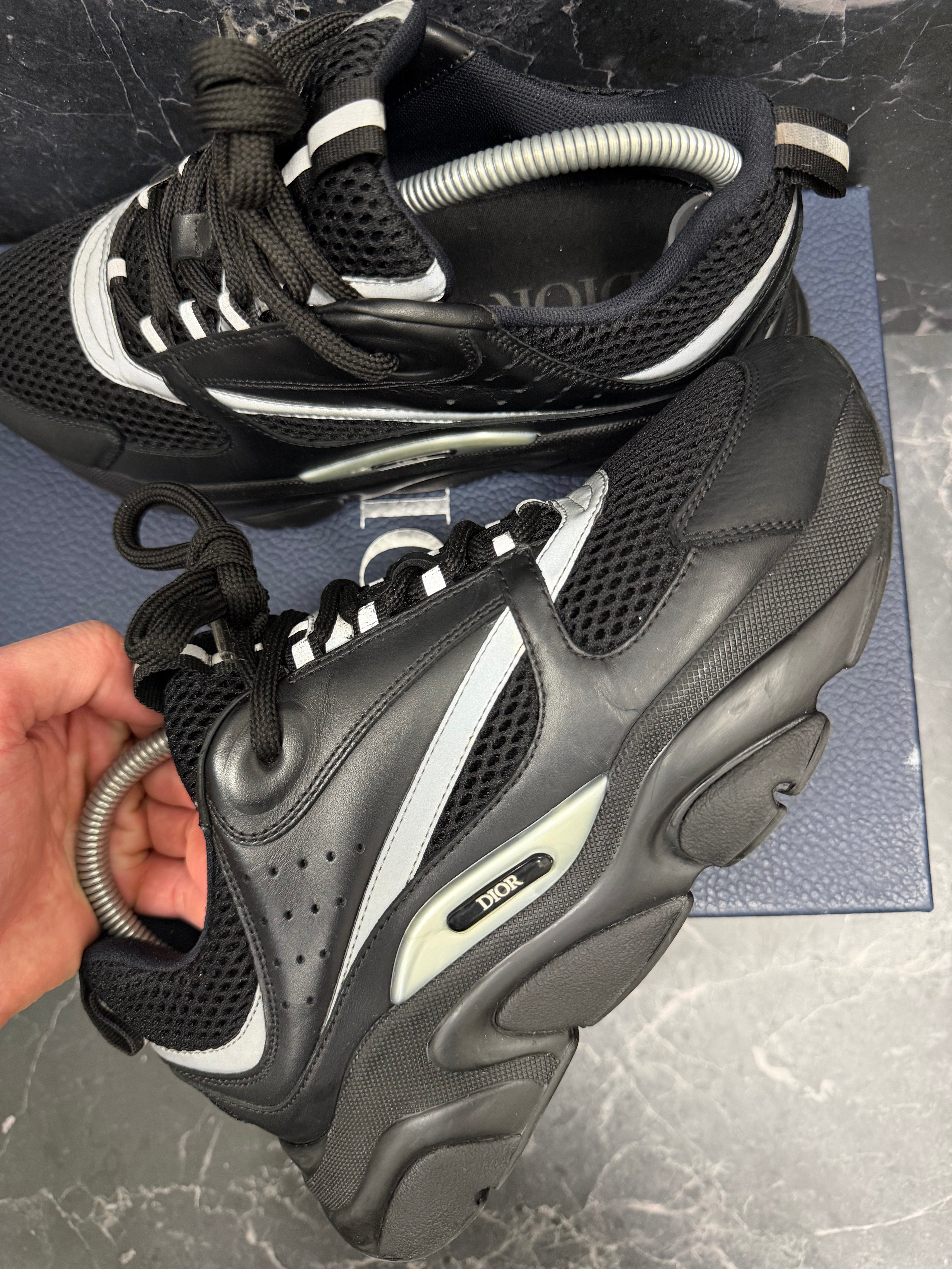 Dior B22 Sneakers – Black | EU 40 | Original Box Included | Excellent Used Condition