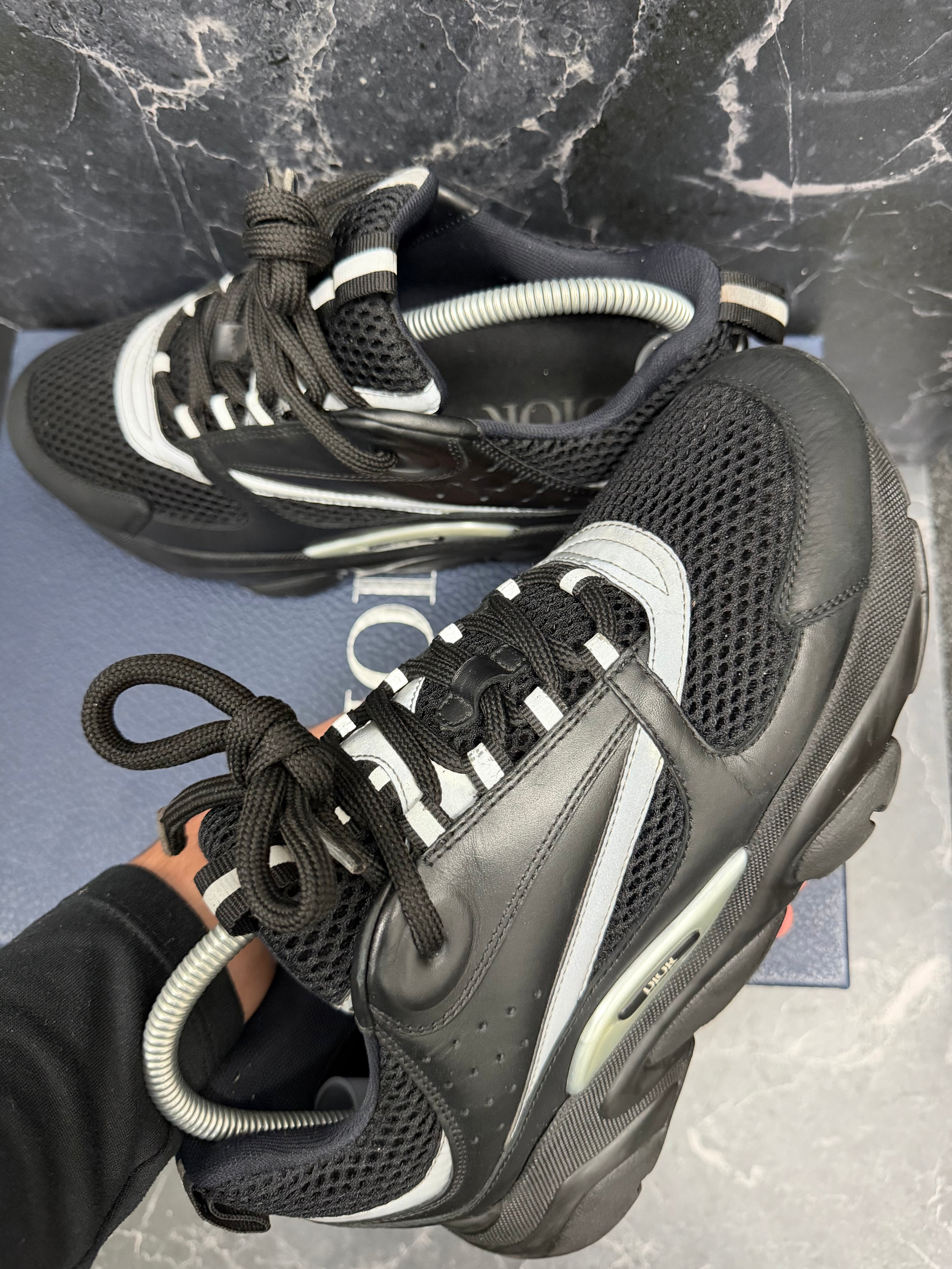 Dior B22 Sneakers – Black | EU 40 | Original Box Included | Excellent Used Condition