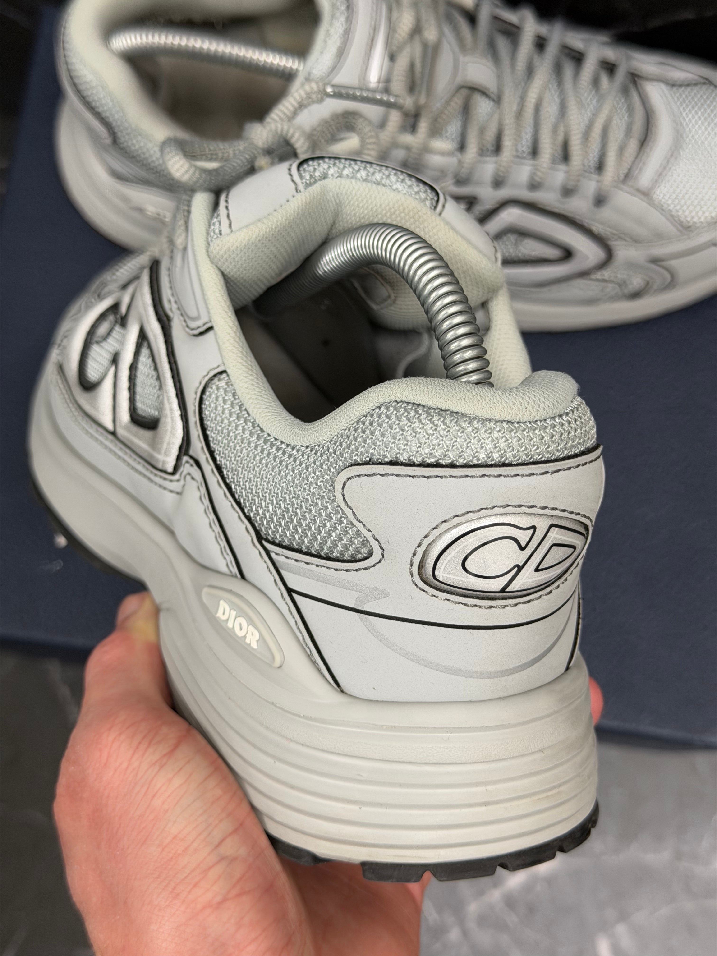 Dior B30 Sneakers – Grey | EU 40 | Excellent Used Condition | Original Box Included