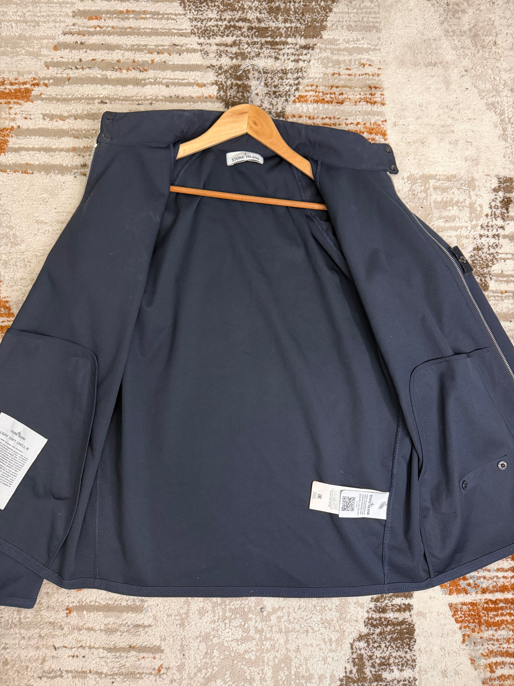 Stone Island Light Soft Shell-R Jacket Mens XL